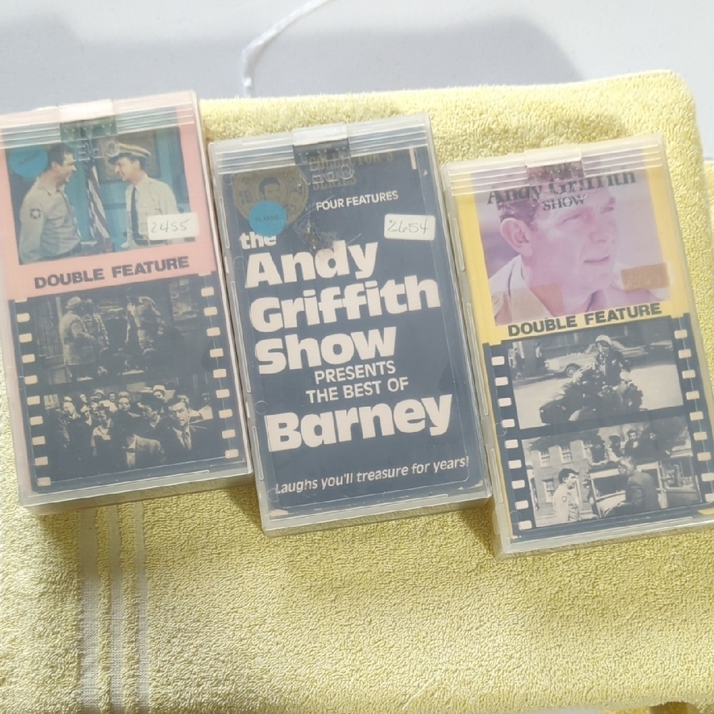 Andy Griffith Show VHS Double Feature Tape A Nice Addition To Your Collection!!